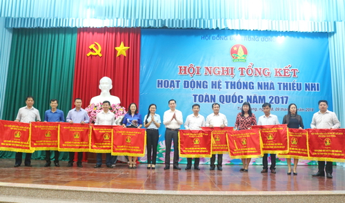 Tổng kết hoạt động hệ thống nhà thiếu nhi toàn quốc 2017 